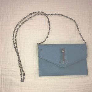 Light Blue Ultra Tiny Cross Body Purse
